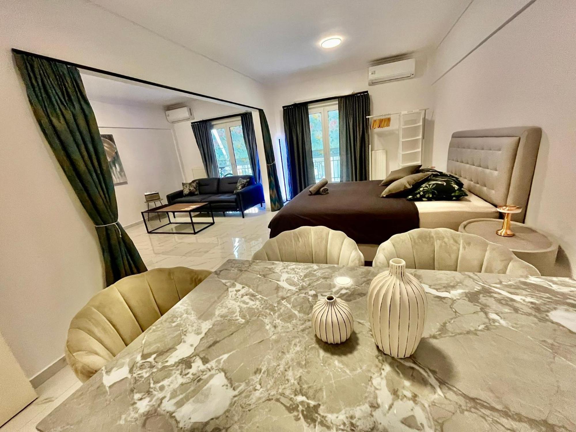 Premium Apartment 90M2 Tesalonika Bagian luar foto